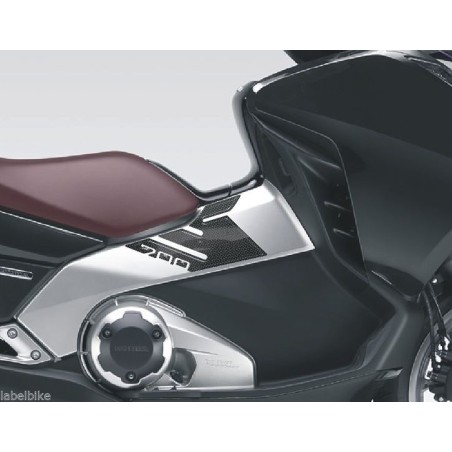 ADESIVI Resinati 3D PROTEZIONI LATERALI compatibili x scooter HONDA INTEGRA 700